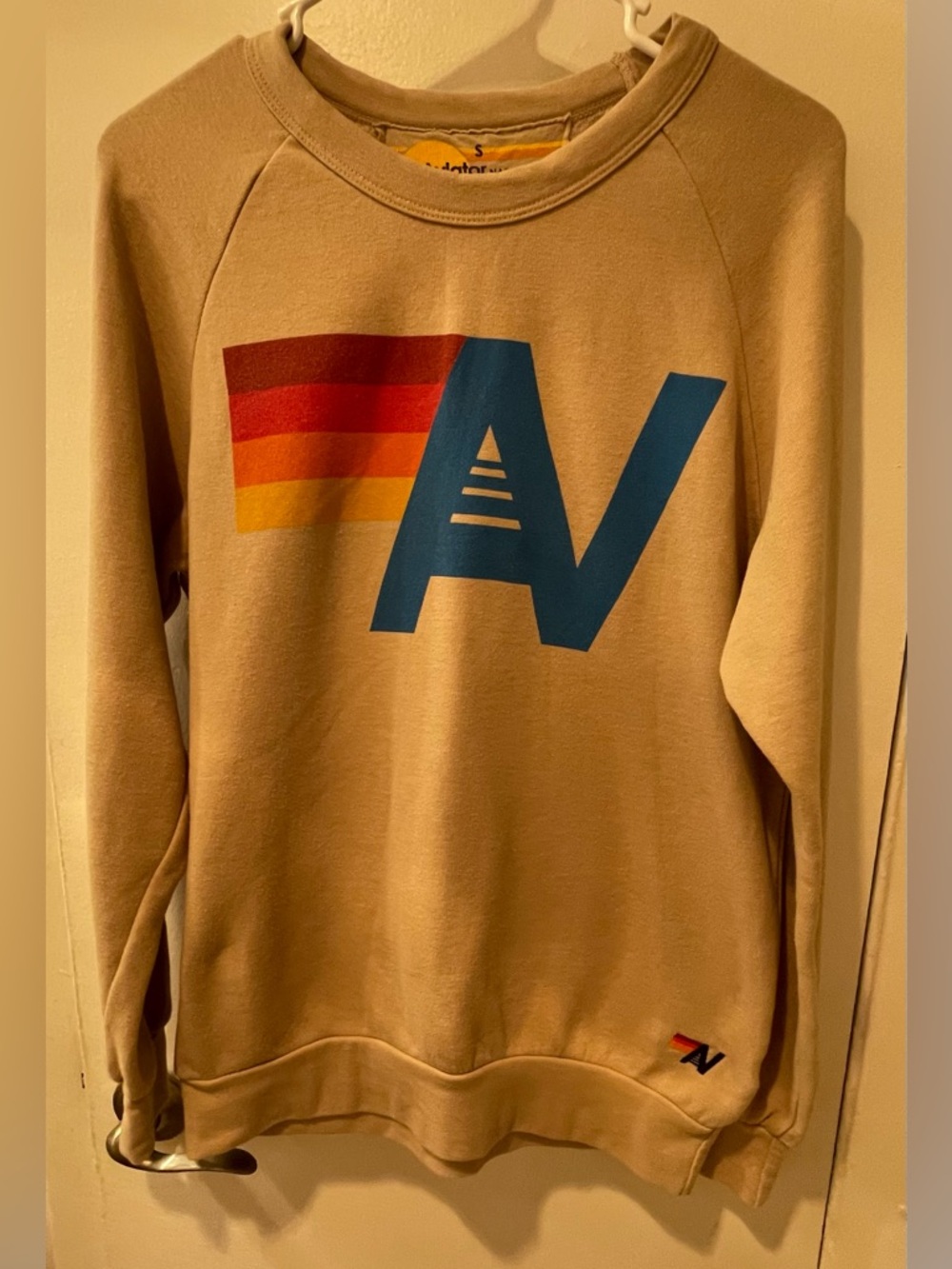 Aviator Nation Logo Relaxed Crew Pullover - Picture 2 of 3